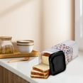 thumbnail image 4 of Bread Loaf Keeper, Fresh Bread Storage Container, Plastic Toast Sandwich Bread Dispenser with Lid Type, Bread Holder - Bread Bin for Bun, Bagel, and Bread Loaf, Plastic Bread Box, 4 of 7