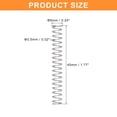 thumbnail image 2 of Uxcell 5Pcs Wire Diameter 0.02", OD 0.24", Free Length 1.77" 304 Stainless Steel Coil Mechanical Compressed Spring, 2 of 7
