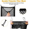 thumbnail image 5 of Dog Car Barrier, Dog Net for Car Between Seats, Pet Net Barrier Front Seat, Car Mesh Barrier Back Seat, Universal Stretchy Car Seat Storage Mesh Net, 5 of 7