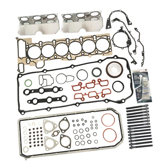 MLS Full Gasket Set & Head Bolts For 01-06 BMW 325i 530i X3 X5 Z4 2.5L 3.0L DOHC