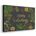 thumbnail image 3 of Holiday Sentiment II - Framed Gallery Wrapped Holiday Canvas - 27 x 41 - Black Frame, 3 of 8