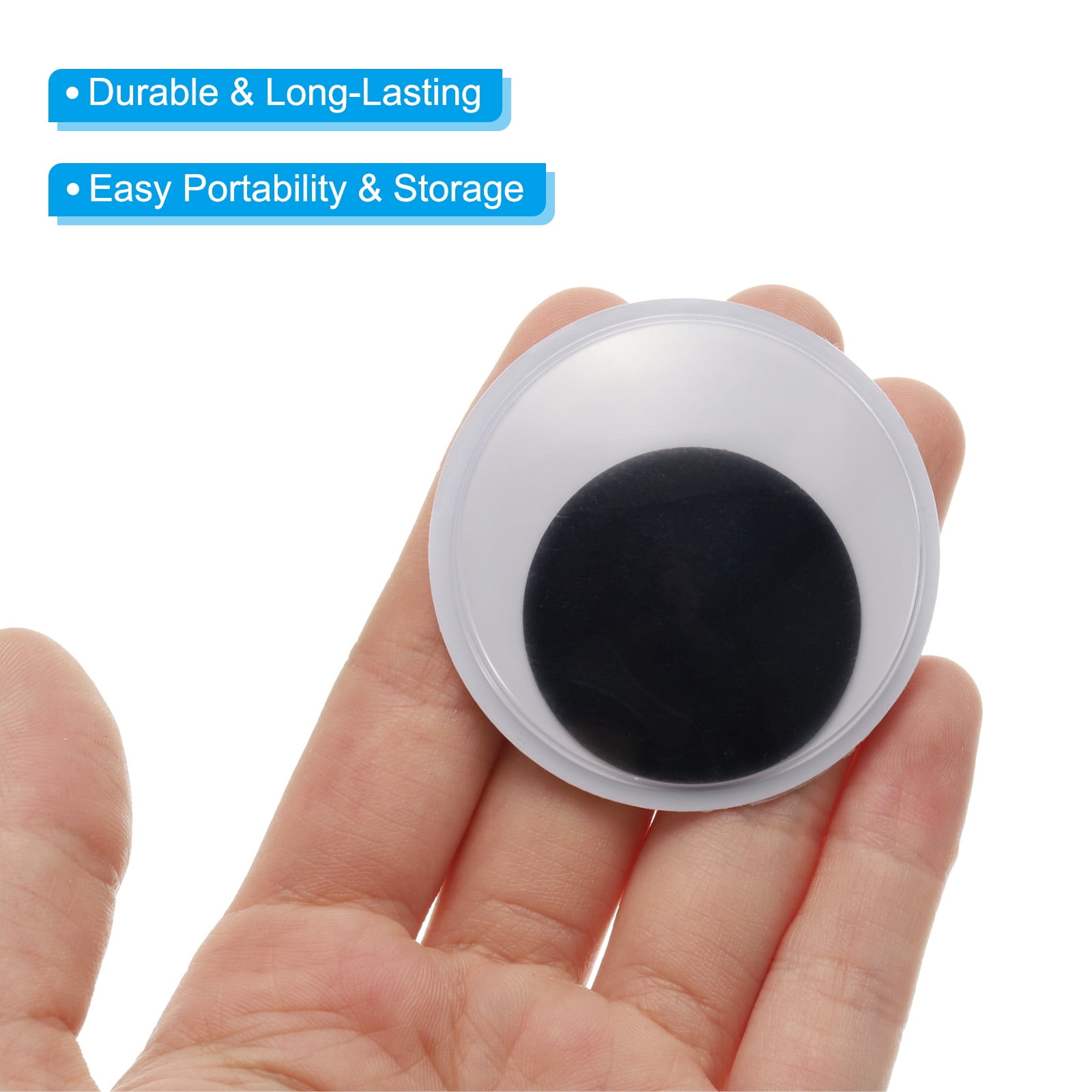 Uxcell 2 Inch Googly Eyes, 100 Pcs