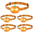 thumbnail image 4 of EverBrite Halloween Pumpkin Headlamp 5 Pack, 2 Modes LED Head Lamp Adjustable Headband, Pumpkin Lights Party Favors, Orange Spot & Strobe Lights Halloween Gifts, 4 of 9