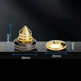 thumbnail image 3 of 24K Copper 4Pcs Speakers Stand Foot Spikes Mount Speaker Box for Pads Shockproof Gold, 3 of 7