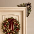 thumbnail image 5 of Velmasee Forest Animal Doorway Door Frame Decor, 2D Realistic Print Smooth Wood No-Drill Installation, Woodland Ornament for Home Wall Corner Fall Christmas Decor, 5 of 7