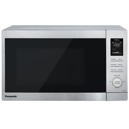 Panasonic NN-SV79MS 1.4 cu.ft Smart Inverter Works with Alexa Countertop Microwave Oven 1200Watt Power with Genius Sensor Cooking, Stainless Steel