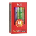 180ml Acrylic Marker Quick Drying Watercolor Pen Set Watersoluble