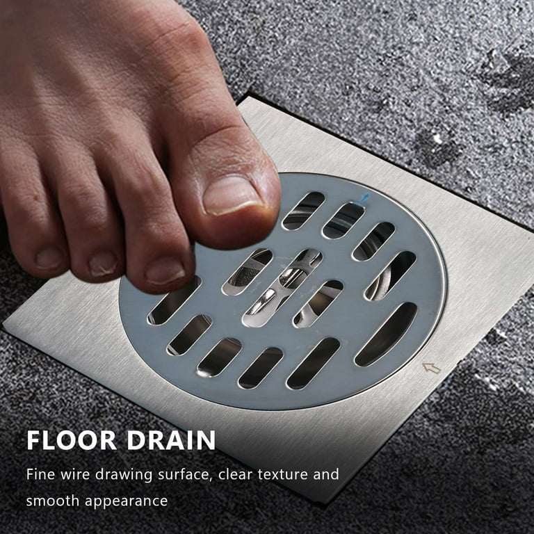 Thick Stainless Steel Anti-odor Square Floor Drain Waste Drain