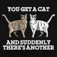 thumbnail image 3 of CafePress - You Get A Cat And Suddenly Women's Classic T Shirt - Women's Traditional Fit Dark T-Shirt, 3 of 4