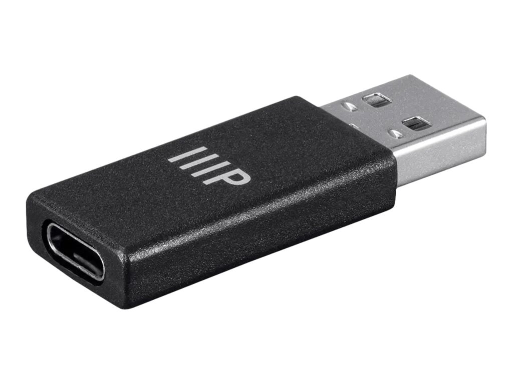 Fiasko handicap trængsler Monoprice USB-C Female to USB-A Male | 3.1 Gen 2 Adapter, Up to 10Gbps data  transfer speeds through a compatible connection - Walmart.com