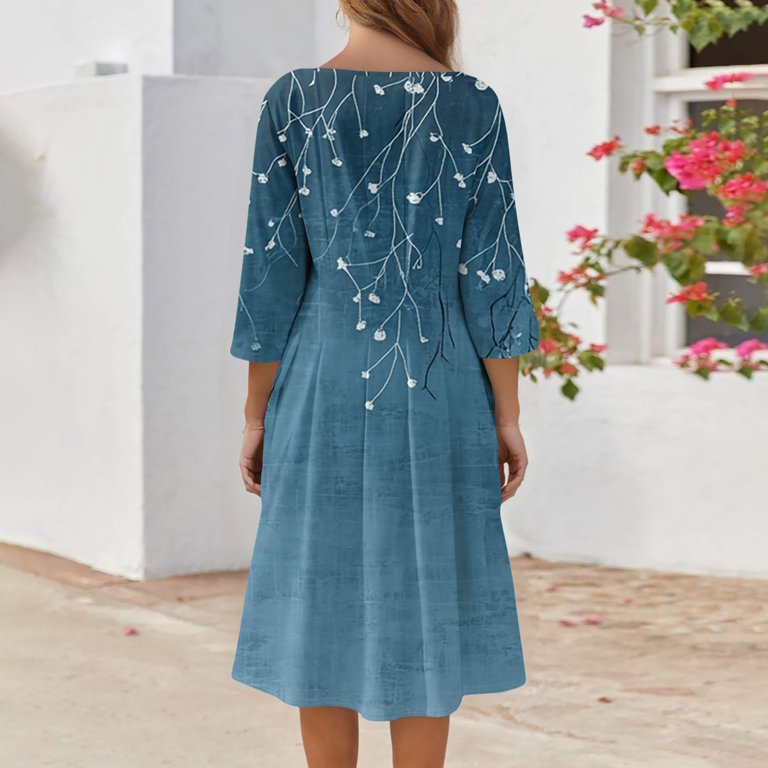 knee length dresses for ladies MERCADO MIDI DRESS main image 1