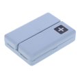 thumbnail image 4 of Pastillero Pastillero de 7 rejillas con tapa magnética, caja de almacenamiento para tableta, herramienta de almacenamiento para el hogar azul Ehuebsd Libre de BPA, 4 of 7