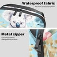 thumbnail image 4 of Koala Travel Organizer Oxford Cloth Waterproof Storage Pouch Hard Drive Bags Computer Cable Organizer Power Plug Travel Organizer Small 5.9x9.44x3.14 in, 4 of 6