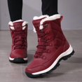 thumbnail image 4 of Women's Insulated Warm Winter Boots - Waterproof & Snow-Ready, Cozy Lining for Hiking, Work & Daily Wear, Stylish Comfortable Design, 4 of 6