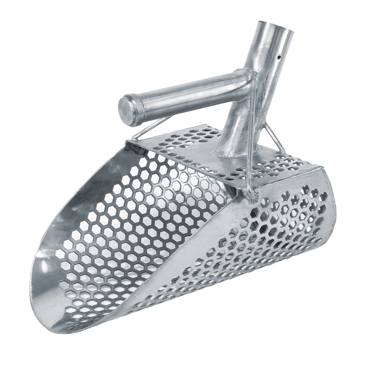 Dune Scoops Megalodon 11.8" Stainless Steel Metal Detector Sand Scoop w