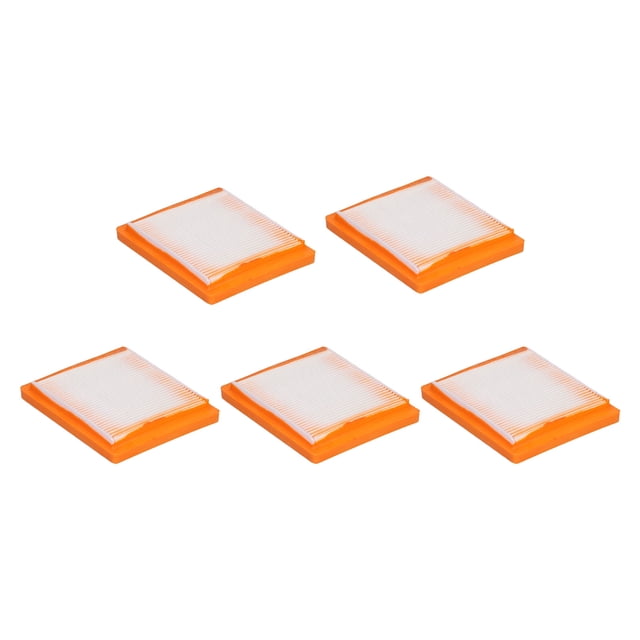 Elemento de filtro de aire, 5 piezas Filtro de aire plano Cartucho de filtro de aire plano Componentes de control industrial Tecnología de vanguardia