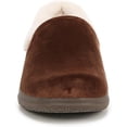 thumbnail image 3 of Vionic Clare Women's Slippers Chocolate Velvet Size 9.5 M, 3 of 5