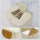 thumbnail image 4 of Jaula para exteriores de 3 piezas para cría de aves, casa para loros con percha, nido para aviario, casa colgante para pájaros, 4 of 6