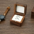 thumbnail image 4 of Wood Jewelry Box Wedding Ring Box Earring Rings Organizer Box Gift Package Case, 4 of 12