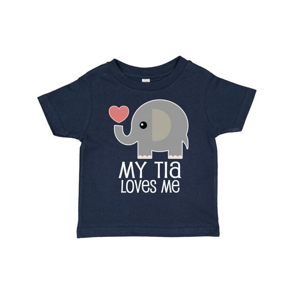 Inktastic My Tia Loves Me Grandchild Boys or Girls Toddler T-Shirt