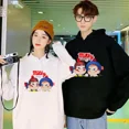 thumbnail image 2 of Sudadera con capucha de pareja Milky Peko-chan Sudadera con capucha de mujer Fujiaya Sudadera con capucha Milky para hombre Ropa de anime para hombre Sudadera con capucha para mujer Y2k, 2 of 5