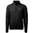 thumbnail image 2 of Men's Cutter & Buck Black Virginia Military Institute Keydets Big & Tall Cascade Eco Sherpa Fleece Quarter-Zip Jacket, 2 of 3