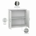 thumbnail image 4 of Bush Furniture Cabot Small Storage Cabinet with Doors in White, 4 of 8