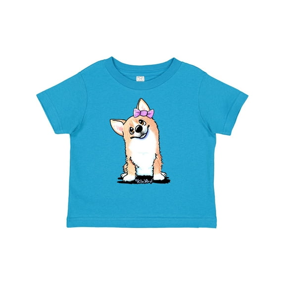 Inktastic Corgi Puppy Girl Boys or Girls Toddler T-Shirt