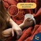 thumbnail image 3 of Cobija King, Frazada Ultra Suave, 100% Microfibra de Poliéster, Premium (Rojo) Laila Comfort., 3 of 8