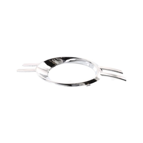 For Mercedes-Benz C300/C350 2008 2009 2010 2011 Fog Light Bezel Driver Side | Front | Chrome Bezel | With Bi-HID Headlights | For Models With AMG Sport Package | Plastic | MB1038116 | 2048851374