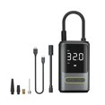 thumbnail image 2 of Binmer Mini Portable Car Inflator Pump Bicycle Tire Pump Inflator Pump Handheld Wireless Charging Digital Display, 2 of 9