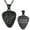 Black, variant on Guitar Cremation Jewelry Memorial Necklace Cremation Urn Necklace for Ashes Urn Keepsake with Gift Box
