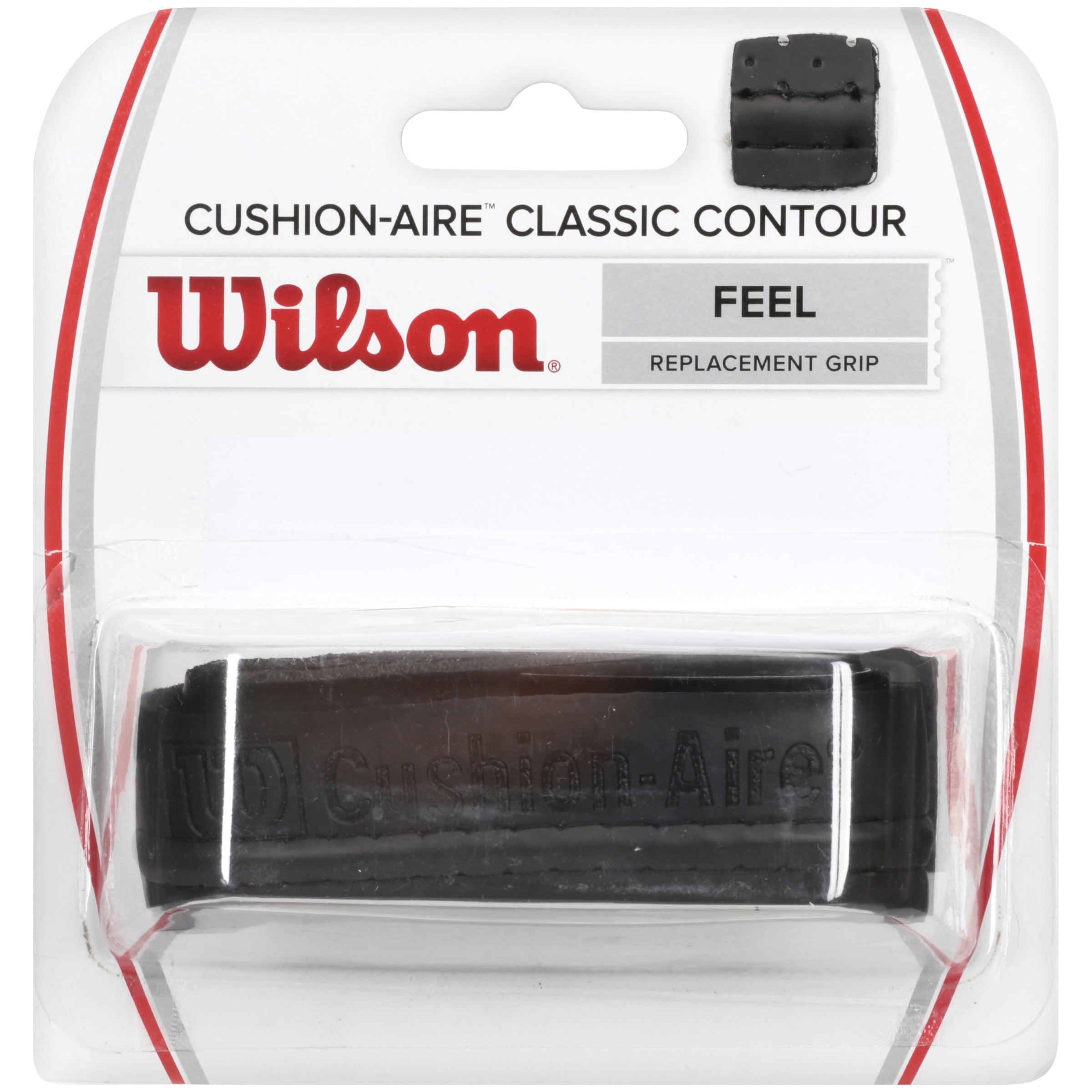 Details about   Cushion-Aire Classic Feel Contour Tennis Raquet Replacement Grip Black 