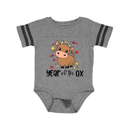

Inktastic 2021 Year of the Ox Cute Gift Baby Boy or Baby Girl Bodysuit
