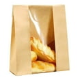 thumbnail image 2 of YAOMOBB Candy Bags Homemade Bread Packaging 50Pcs Window Food Grade Bags for Bakery Storage, 2 of 6