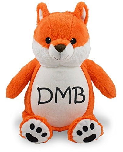 personalized fox stuffed animal