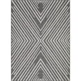 thumbnail image 5 of Well Woven Kesia Grey Indoor/Outdoor Chevron Stripes Geometric 5x7 (5'3" x 7'3") Area Rug, 5 of 8