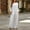 White, variant on Gamivast Wide Leg Jumpsuit for Women with Pockets Sleeveless Spaghetti Strap Loose Fit Ruffle Hem Casual Romper Overalls White L