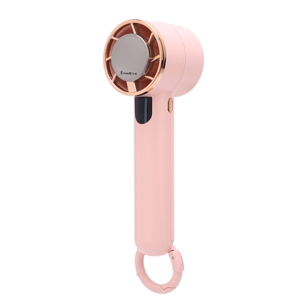 Ventilador Portátil Portátil, 5 Velocidades Ventilador Ajustable USB Mini De Enfriamiento Recargable De Batería De 2000 MAh Con Gancho Para Viajar Al Aire