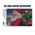 thumbnail image 2 of Christmas Holiday Santa Making His Rounds Home Business Office Sign, 2 of 7