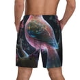 thumbnail image 2 of Lsque Mens Swim Trunks Bird 3 Pattern - Bathing Suit Compression Liner - Beach Swim Shorts Swimwear - (S-3XL) - Stretch Quick Dry -XX-Large, 2 of 9