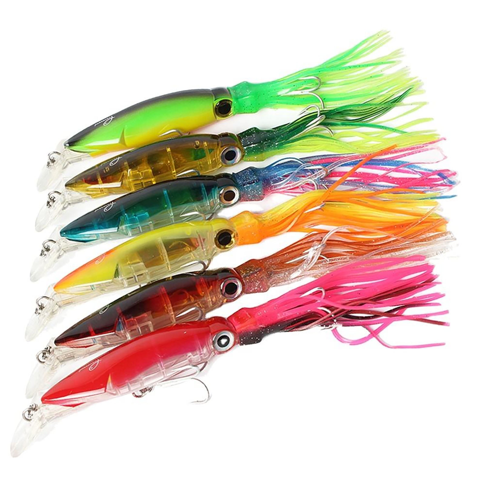 14cm/40g Fishing Lure Simulation Long-cast Octopus Squid Bionic