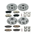 thumbnail image 3 of Power Stop Front and Rear Stock Replacement Brake Pad and Rotor Kit KOE6083, 3 of 8
