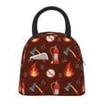 thumbnail image 1 of Balery Fire Extinguisher Bolsa de Almuerzo para Mujeres, Caja de Almuerzo, Bolsa de Almuerzo Pequeña Impermeable, Tote de Almuerzo Reutilizable con Gran Capacidad, 1 of 6