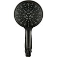 Couradric Handheld Shower Head, 6" Chrome Face 6 Spray Setting Shower