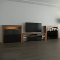 thumbnail image 3 of Milano Set 160-2D-2D Modern Wall Unit Entertainment Center, 3 of 3