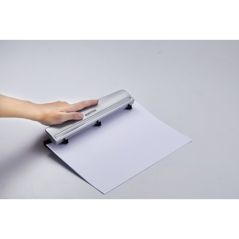  Bostitch Office Ring Binder 3 Hole Punch, 5 Sheets