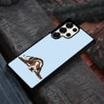 thumbnail image 4 of WIRESTER Shockproof Soft Rubber Cover Case for Samsung Galaxy S25 Ultra 6.8" 2025, Basset Hound Dog Lying Down Looking Up On Light Blue Background, 4 of 5