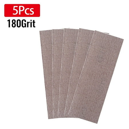 

YaSaLy 198*70MM Mesh Sanding Disc Sandpaper Hook Loop Dust-Free Anti-Blocking Polishing