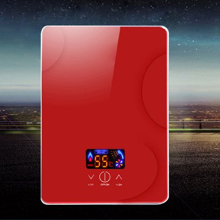 6500W Hot Water Heater On-Demand Instant Boiler Shower System 220V IPX24 7.32*2.24*10.91 in for Kitchens, Bathrooms, Schools, Hotel